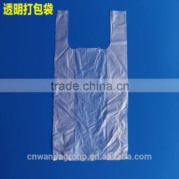 Transparent Printed Fruit Vegetable Paked Clean Plastic Rolling T-shirt Bag photo-2