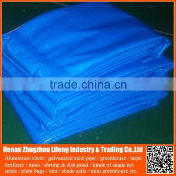 Plastic PE Truck Tarps , HDPE Woven Tarp for Tent Roofing Cover