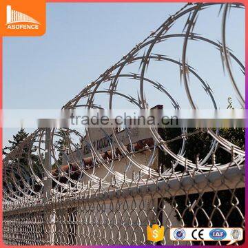 BV certification hot dipped galvanized high security razor wire barriers