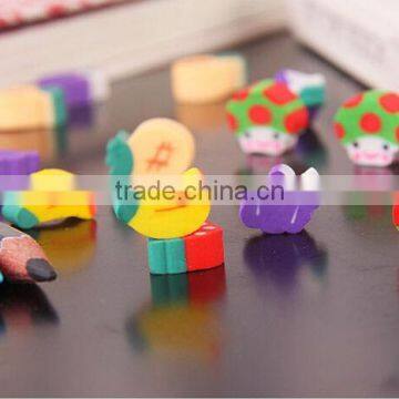 New Type Promotional Gift & Fruit Animal Shaped 3D Candy Erasers