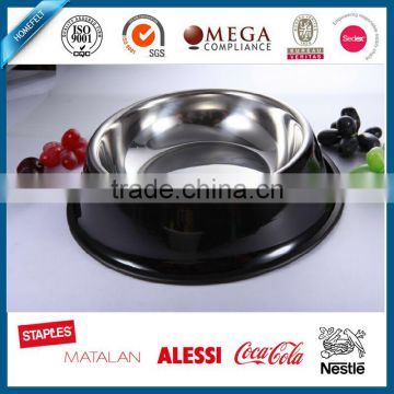 2016 new colorful cheap ss dog bowl