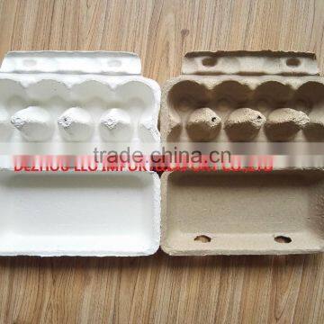 8 chicken eggs paper pulp carton for chicken eggs