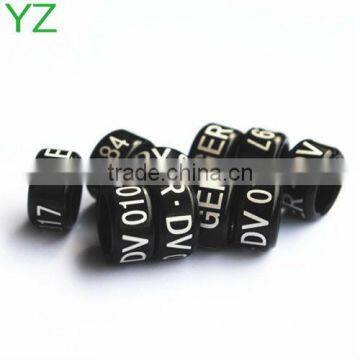 2016 Pigeon Rings Sale Black Color Racing Pigeon Rings