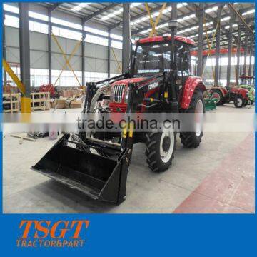 TZ10 model front end loader with 4 in 1 bucket for 40hp to 50hp tractor