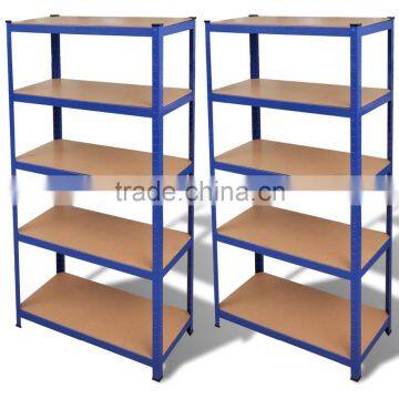 Boltless Rivet 5 Tier Metal Storage Shelves