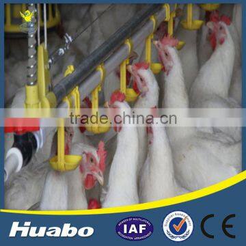 Broiler Poultry Shed Design Chicken Nipple Drinking System