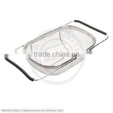 Kitchen extensible fruit Mesh Strainer,vegetable strainer