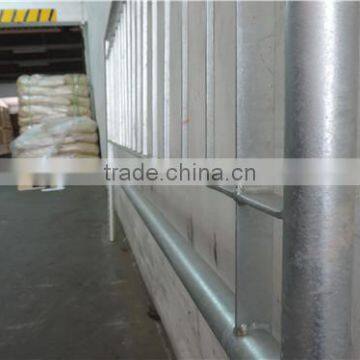 6' high x 10' long chain link portable panels be used temporary fences for construction