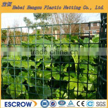 Green Color Plastic garden netting