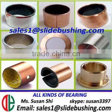 steel back self lubricating bearing thrust bush for excavator du ptfe teflon slide bearing compound dx marginal oilless bushing