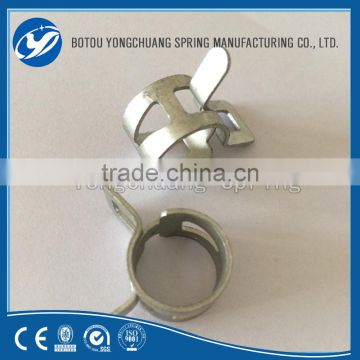 Stainless steel spring tube retainer