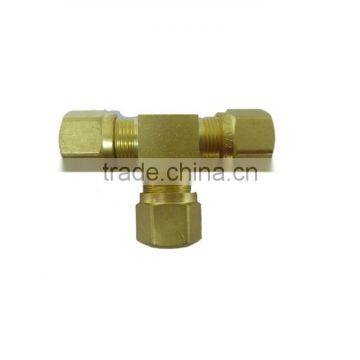 964 Union Tee,Air Brake Fittings for Nylon Tube, Brass Valve photo-3