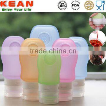 Silicone Travel Tube Carry on The Plane 89ml Portable Soft Silicone Travel Bottles Set BFA Free FDA photo-2