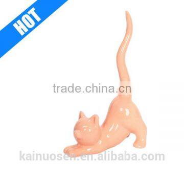 Handpainted Custom Cat Animal Ceramic Ring Holder photo-2