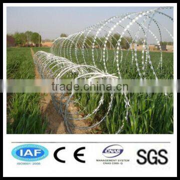 wholesale alibaba China CE&ISO certificated concertina razor barbed wire (pro manufacturer)