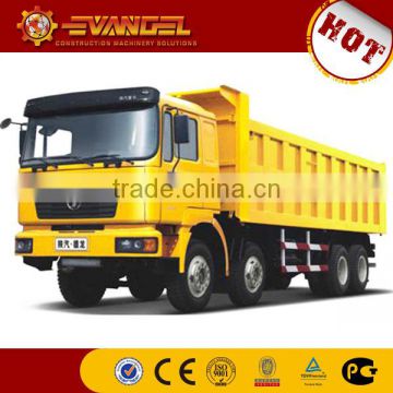 dump truck hydraulic cylinders SHACMAN brand dump truck with crane for sale