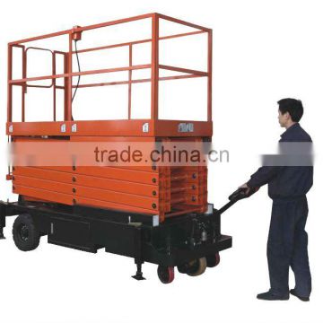 half-electric Scissor type Aloft lifting platform