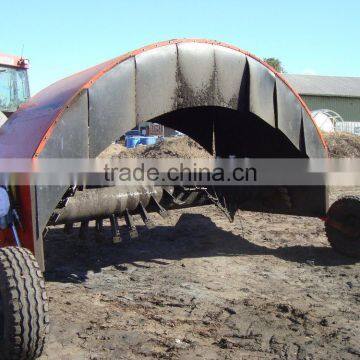 Hot Sale New Design Top Quality Tractor Towed Compost Turner Windrow Mixer photo-5