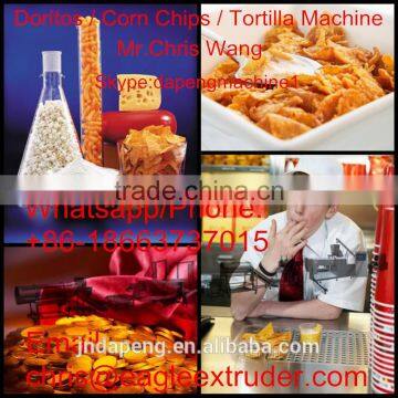 Doritos / Corn Chips / Tortilla Machine , Food Production Line , 380V 50HZ