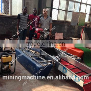 20-70m3/h small portable gold dredger in river