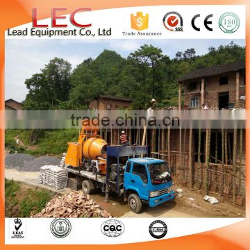 JBT30 P2 mobile trailer portable concrete mixer pump