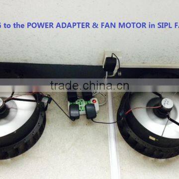 Vent Goods New Type 30w Wall Mounted Solar Air Ventilation Fan With Thermostat photo-2