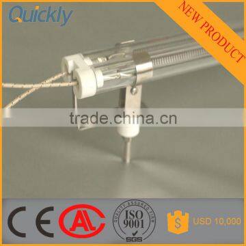 Quartz glass clear tube IR emitter for Car Seal welding