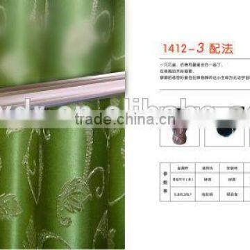 Powder Coated Colored Aluminium Curtain Rod Bracket photo-5