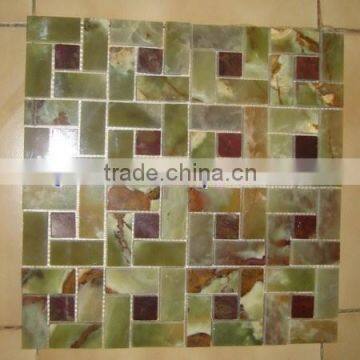 New Design 2017 GREEN ONYX MOSAIC TILES COLLECTIONS photo-6
