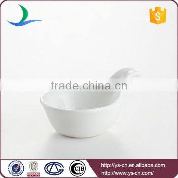 Home Goods Porcelain Spoon Shape Mini Soup Bowls