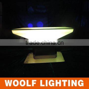 Square KTV Nightclub Stylish LED Furniture LED Cocktail Table photo-3