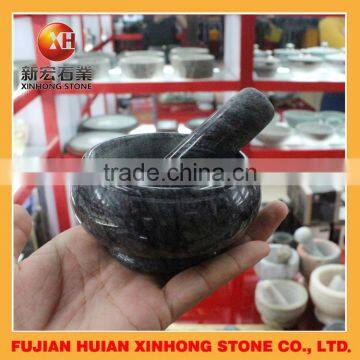Natural Stoneware Bowl and Mortar With Pestle for Home Usage photo-3