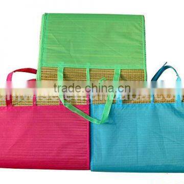Foldable Outdoor Natural Beach Mats, Folding Camping Mat/Picnic Mat /Beach Straw Mat photo-2