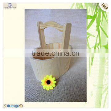 Оптовая продажа маленьких деревянных ведерок для демонстрации вина на Рождество photo-3