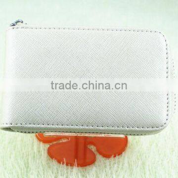 Cy278 First Layer Leather Women Card Holder Wallets Female Credit Card Holder Organ Trunk Card Holder Coin Purse photo-5