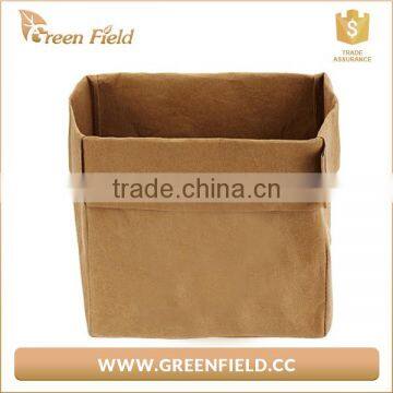 Green Field Plain Kraft Paper Storage Bags photo-2