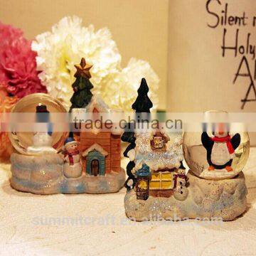 Resin Gift Unique Christmas Snow Globes for Sale photo-3