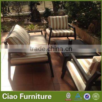 Guangdong outdoor aluminum frame fabrice garden sofa furniture
