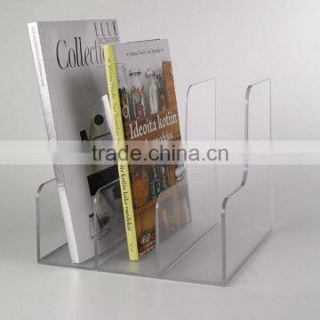 OF5121 acrylic book rack/ magazine rack