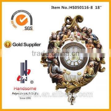 21 Inch Wholesale 3d Art Last Supper Carving Wall Hanging Decoration photo-4