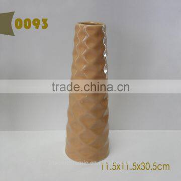 Ceramic cylinder vases