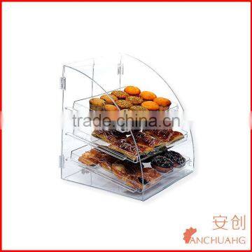 pop 3 tiers acrylic cupcake/buffet food display case