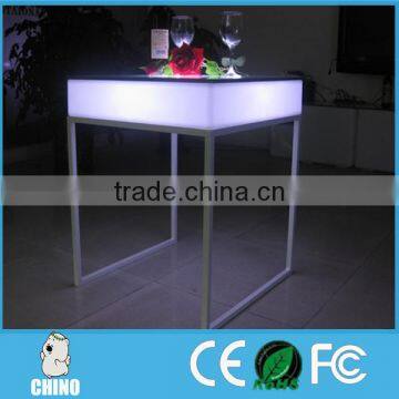 Indoor Furniture Small Coffee Table Led Lounge Table photo-3