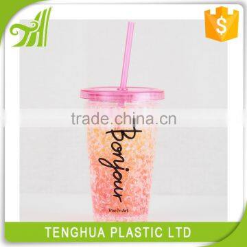 Eco-Friendly Drink Cup Shaker Plastic Snack Cup photo-3