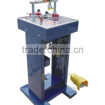 cheap price wooden photo frame nail angle machine/nailing machine for picture/photo frame