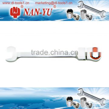 One Way Flexible 72 Teeth Ratchet Handle Wrench