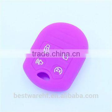 Factory Supply Silicone Car Key Cover for Ford 4 Buttons photo-3