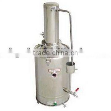 Water distiller electrically heated distilling apparatus lab instrument