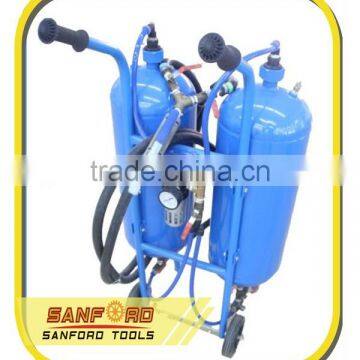 Dual Mini Sandblasting Machine Soda Media Blaster