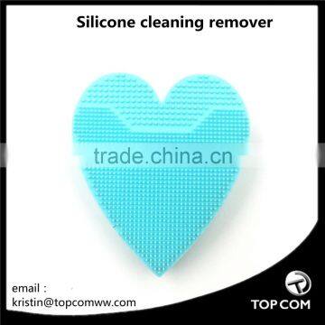 Silicone facial cleaning brush help massage muscles